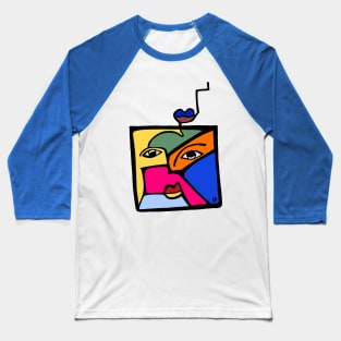 Picasso Inspired Painting (Square Dance) Baseball T-Shirt